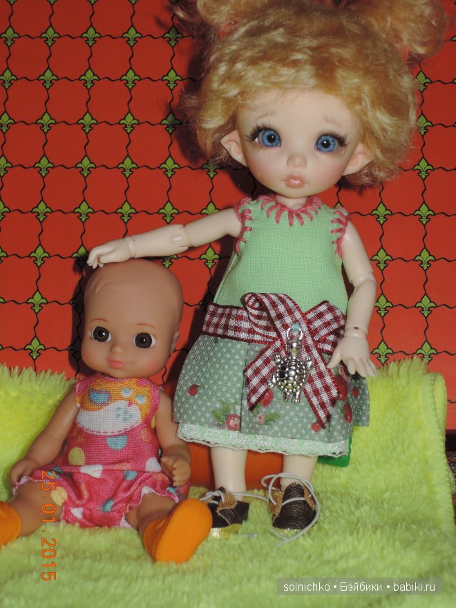 Всё-таки не выдержала или Первое платье на Малышку (Пукифи Анте) (фото 3)