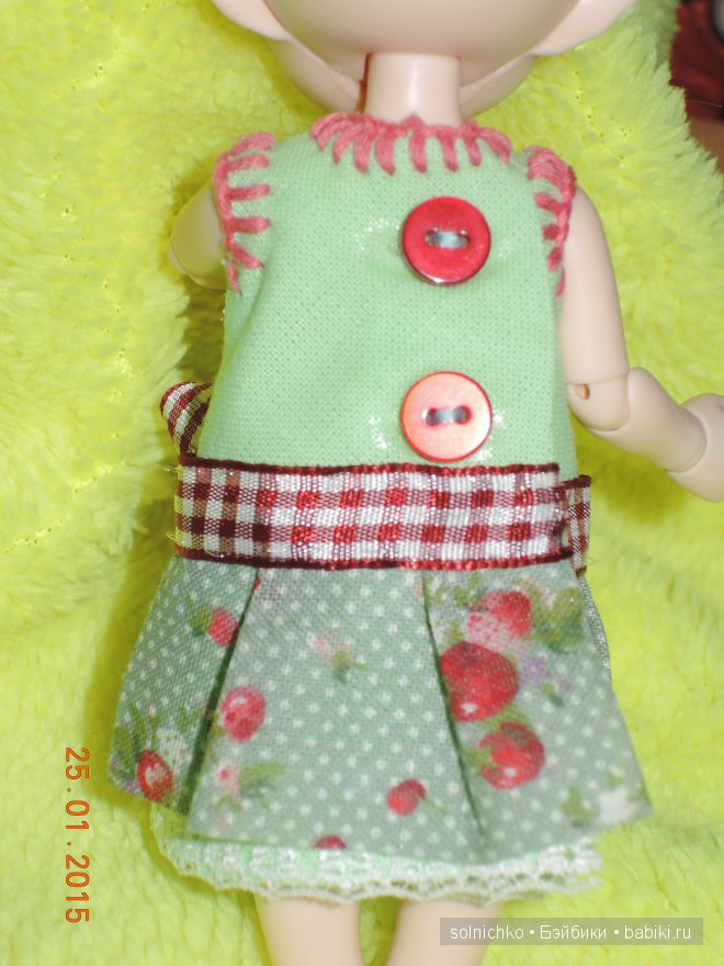 Всё-таки не выдержала или Первое платье на Малышку (Пукифи Анте)