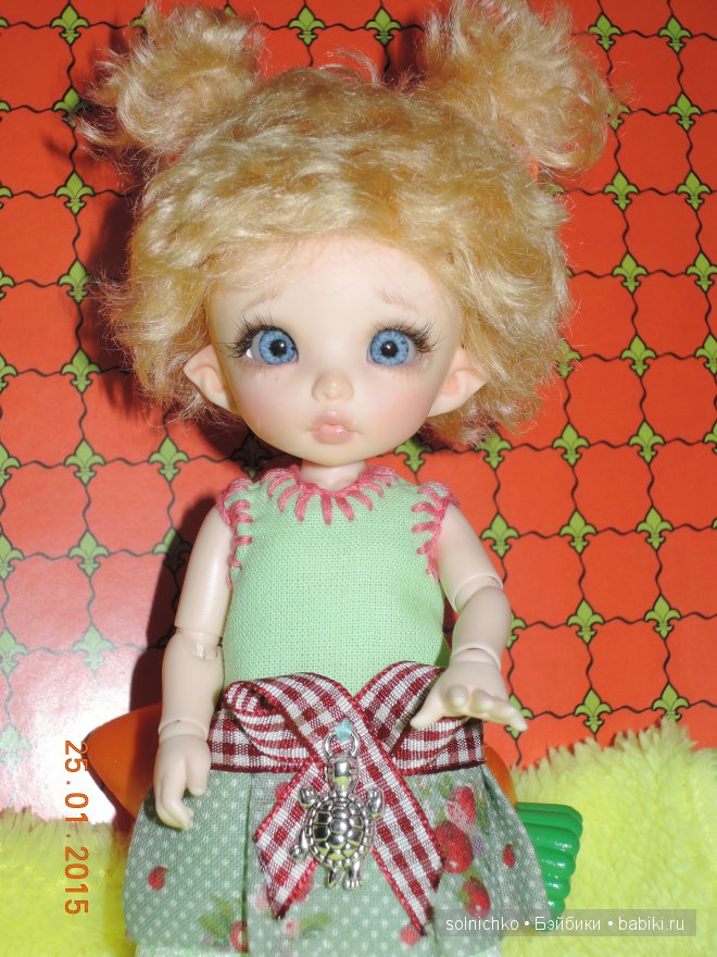 Всё-таки не выдержала или Первое платье на Малышку (Пукифи Анте) (фото 8)