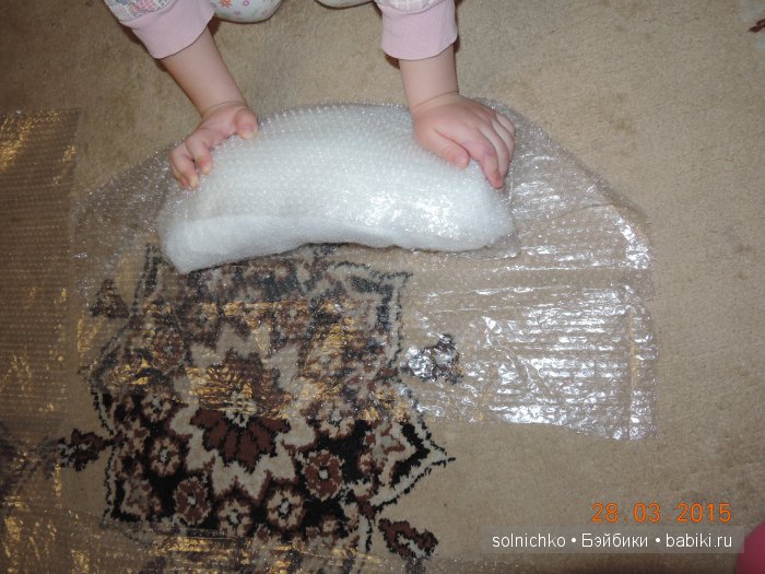 Мастер-класс по упаковке посылки с куклой (фото 2)