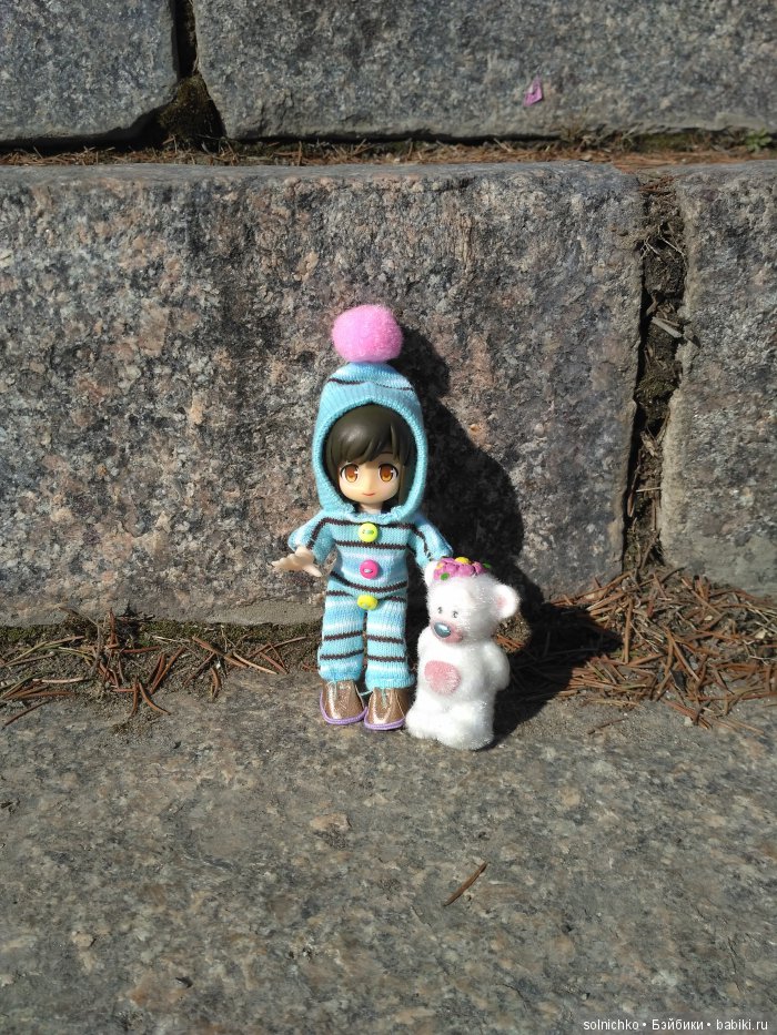 С другом Медвежонком :-)