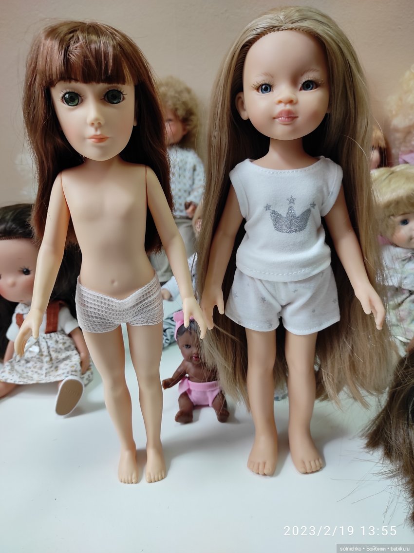 Сравнение размеров кукол — Игровые куклы разных производителей (Разное): редкие бренды (фото 6)