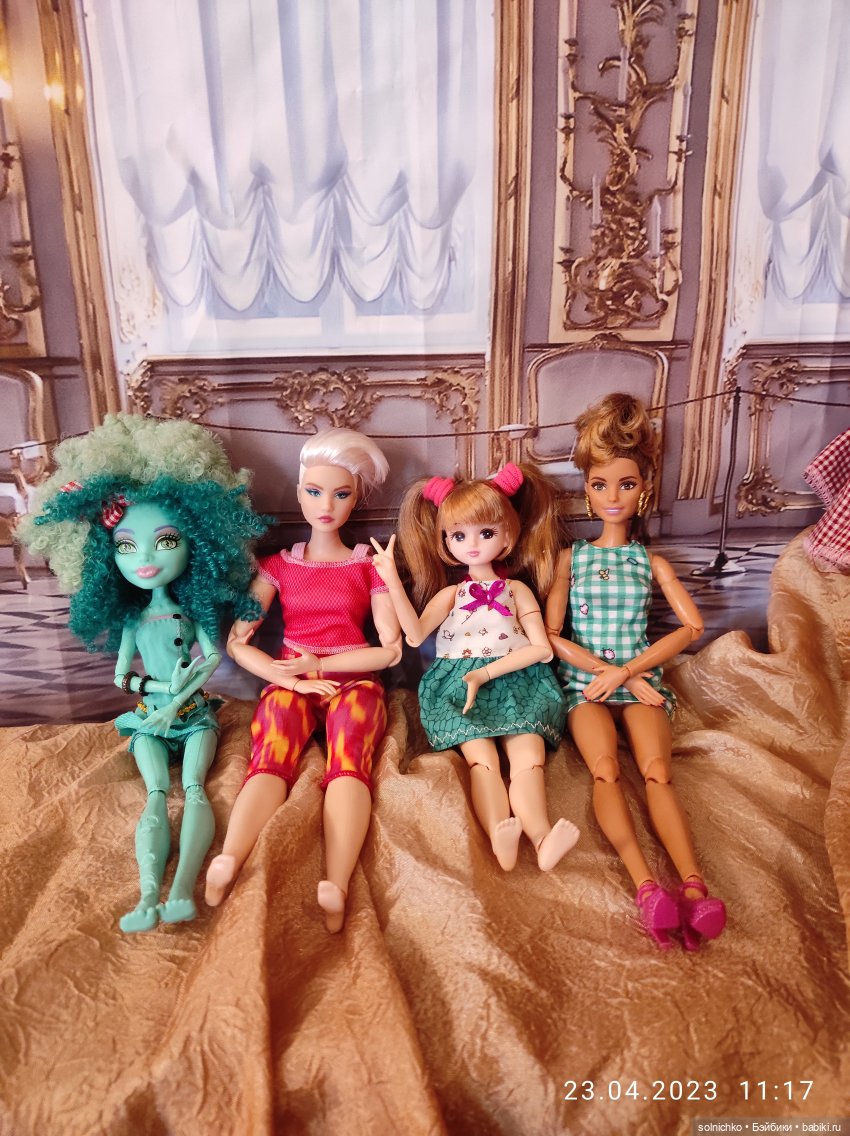 Моя разноформатная коллекция кукол (фото 7)