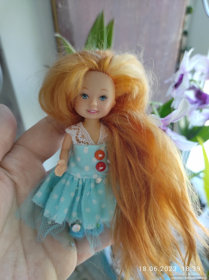 Моя разноформатная коллекция кукол