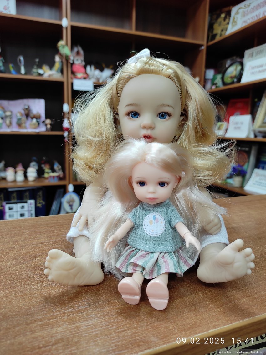 Моя разноформатная коллекция кукол (фото 10)