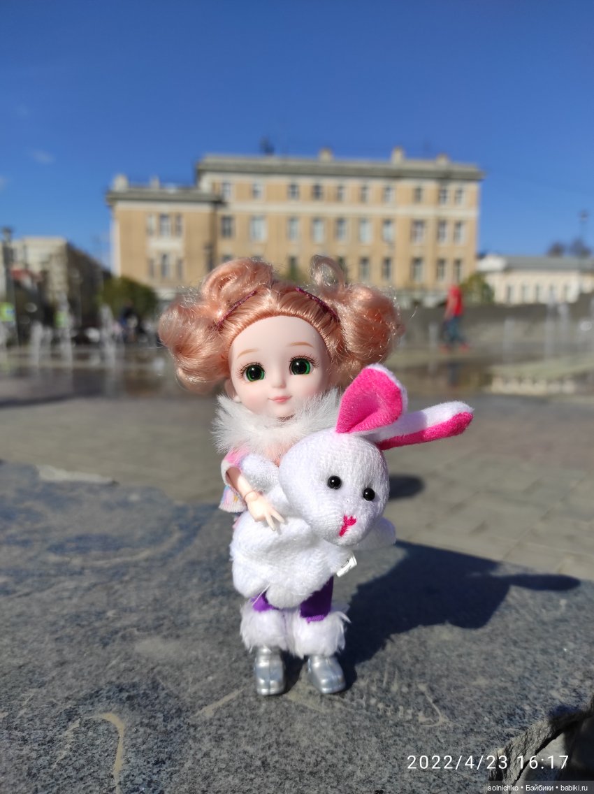 Моя разноформатная коллекция кукол