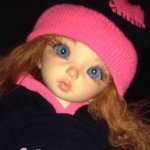 Анечка красуется