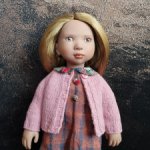 Одежда для кукол Zwergnase, кофта розовая