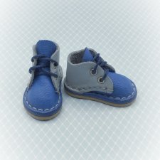 Kruselings ботинки для кукол Крузелингс сине-серого цвета