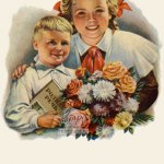 На пуговки застегнуты ботинки, В которых детство прибегает в класс.