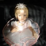 Маленькая балерина... Фарфоровая кукла