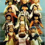 Куклы в национальных костюмах из СССР