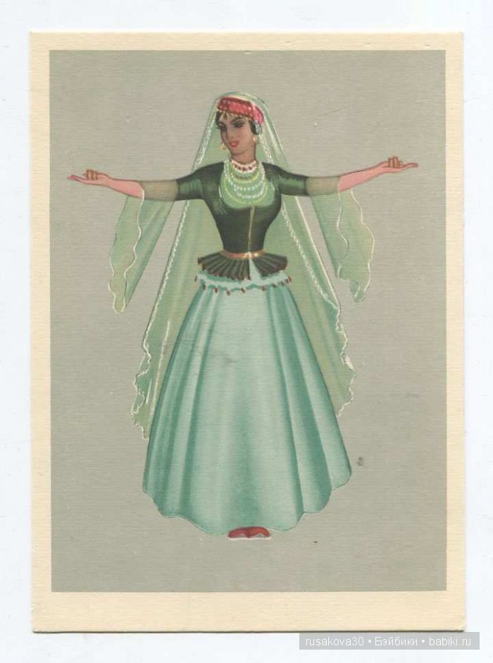 Куклы в национальных костюмах из СССР | Бэйбики Куклы в национальных костюмах из СССР