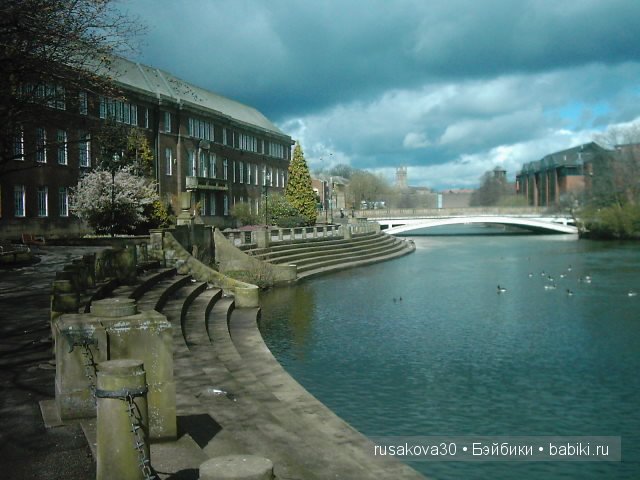 Антикварный базар в городе Дерби (Derby)