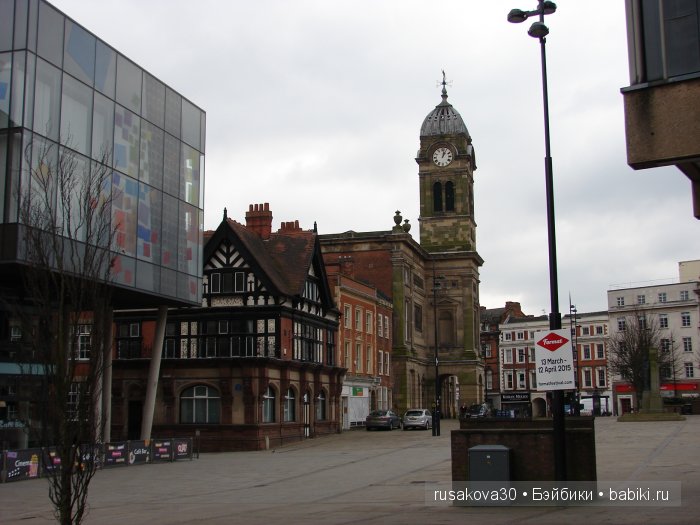Антикварный базар в городе Дерби (Derby)