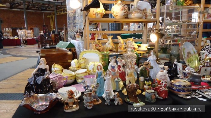 Антикварный базар в городе Дерби (Derby)