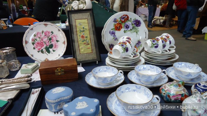 Антикварный базар в городе Дерби (Derby)