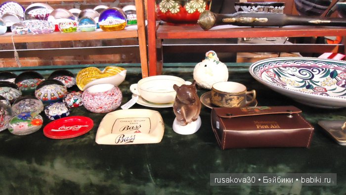 Антикварный базар в городе Дерби (Derby)