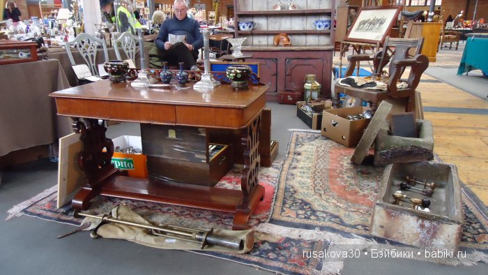 Антикварный базар в городе Дерби (Derby)