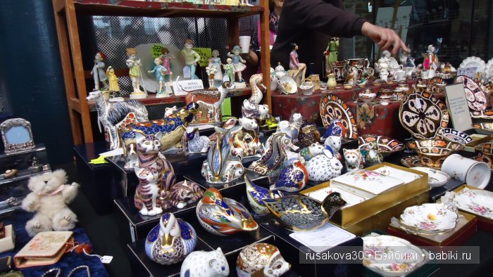 Антикварный базар в городе Дерби (Derby)