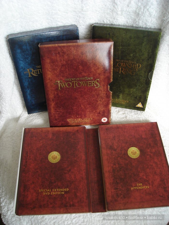 Маленькая коллекция по книге Джона Ро́нальда Ру́эла То́лкина "Властелин колец."