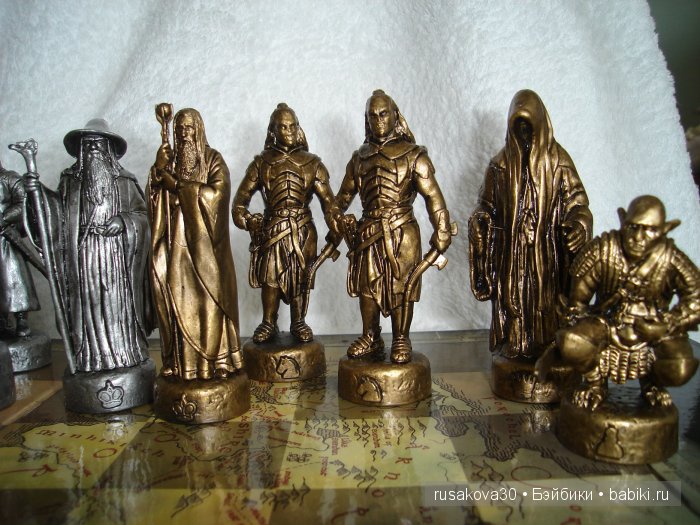 Маленькая коллекция по книге Джона Ро́нальда Ру́эла То́лкина "Властелин колец."