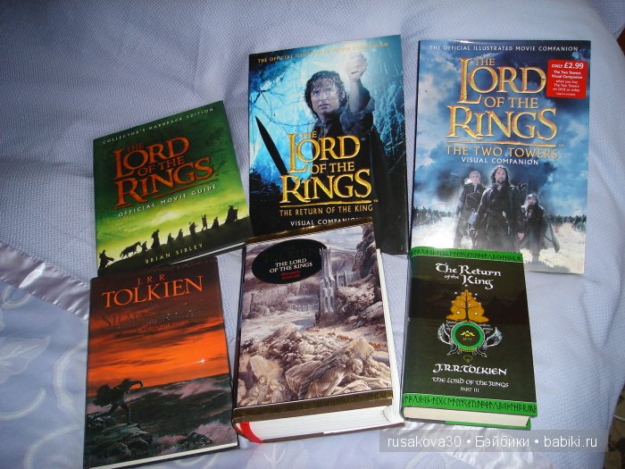 Маленькая коллекция по книге Джона Ро́нальда Ру́эла То́лкина "Властелин колец."