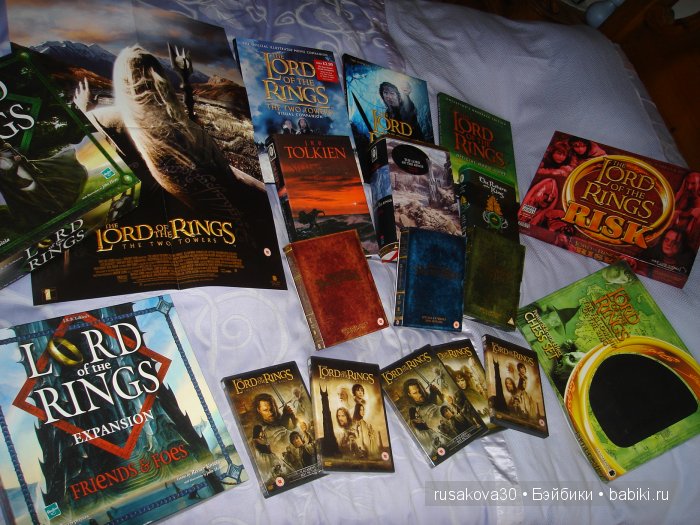 Маленькая коллекция по книге Джона Ро́нальда Ру́эла То́лкина "Властелин колец."