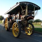 Выставка старинных машин в деревне Weeting