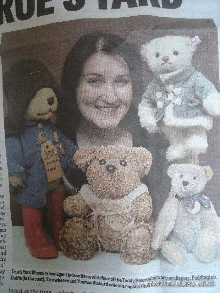 Выставка "Мишки Тедди" в музее Trues's Yard | Бэйбики Выставка "Мишки Тедди" в музее Trues's Yard (фото 2)