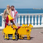 Парад детских колясок в Севастопале .