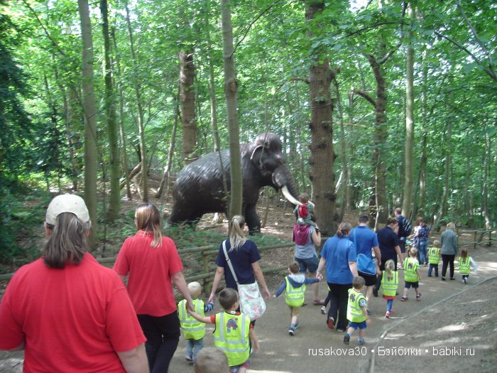 Экскурсия в парк динозавров