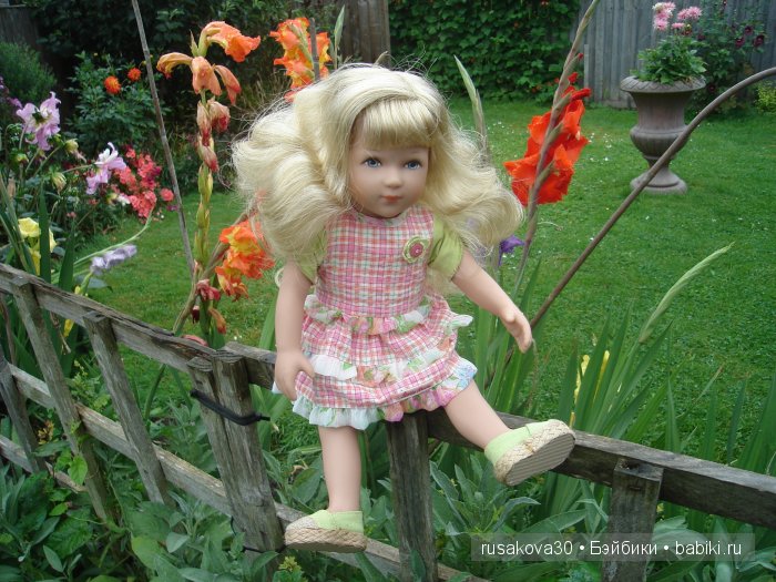 Коллекционная кукла Златовласка