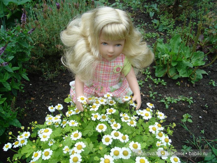Коллекционная кукла Златовласка