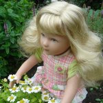 Коллекционная кукла Златовласка