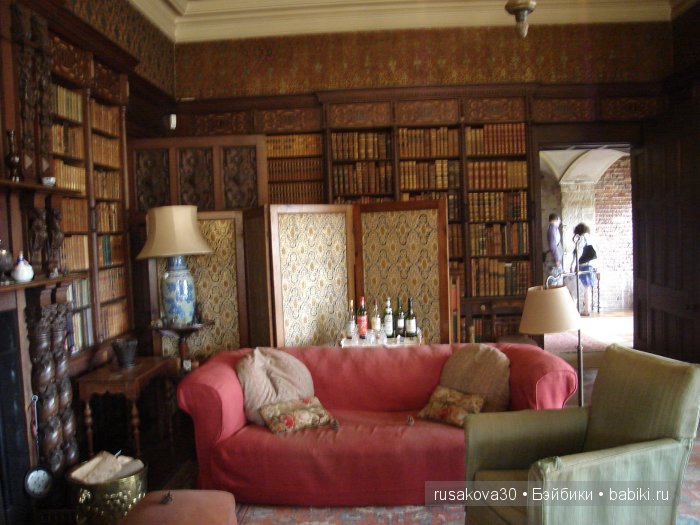 Замок Скотни (Scotney Castle) ,новый замок в котором нет привидений