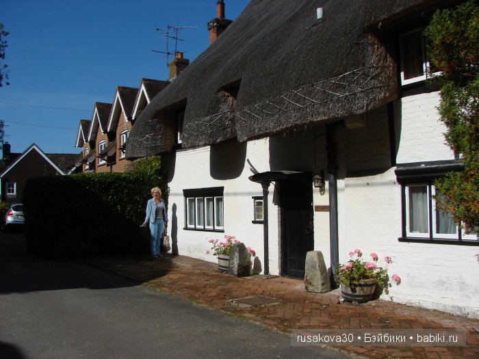 Английская деревушка Nether Wallop , там где снимали фильм о Мисс Марпл