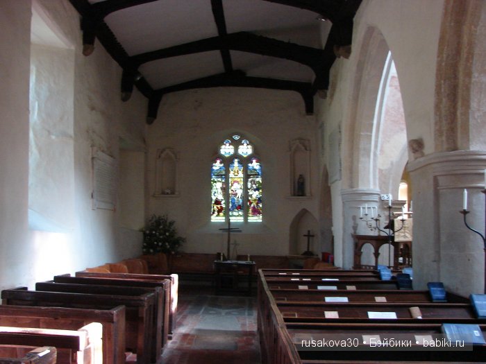 Английская деревушка Nether Wallop , там где снимали фильм о Мисс Марпл