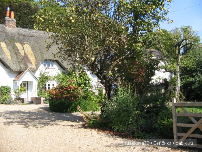 Английская деревушка Nether Wallop , там где снимали фильм о Мисс Марпл