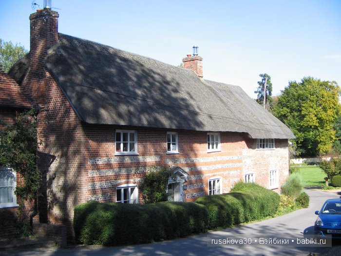 Английская деревушка Nether Wallop , там где снимали фильм о Мисс Марпл