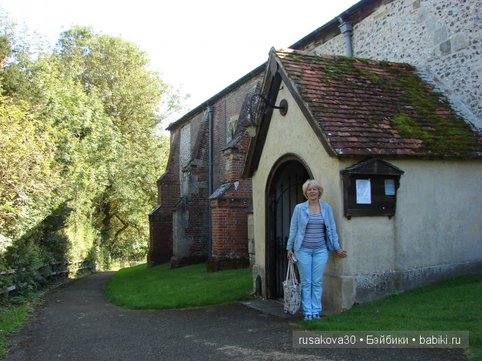 Английская деревушка Nether Wallop , там где снимали фильм о Мисс Марпл