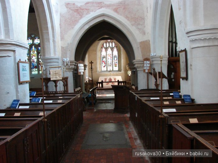 Английская деревушка Nether Wallop , там где снимали фильм о Мисс Марпл