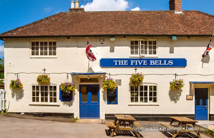 Английская деревушка Nether Wallop , там где снимали фильм о Мисс Марпл