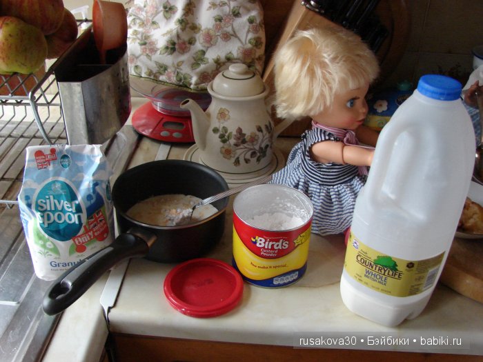 Как Съюзи и Синтия яблочки запекали, а Эльза им помогала