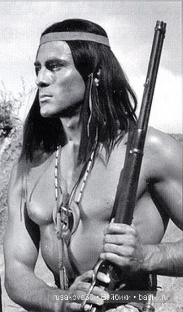 Песня о настоящем индейце, кукла из фарфора (фото 3)