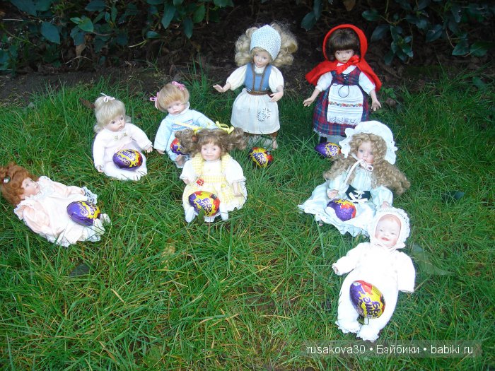 Поздравляем с Пасхой — Пасхальные открытки и куклы: поздравления