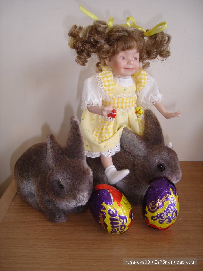 Поздравляем с Пасхой — Пасхальные открытки и куклы: поздравления