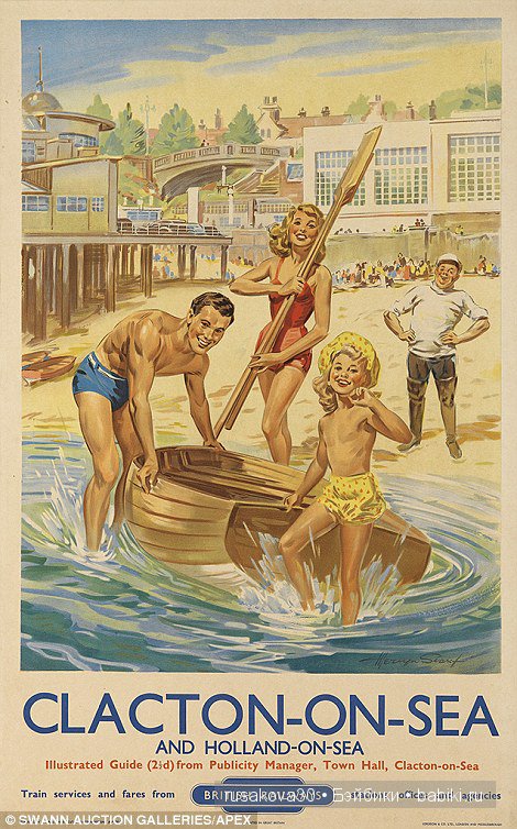 Кла́ктон-он-Си́ курортный городок около моря (фото 2)