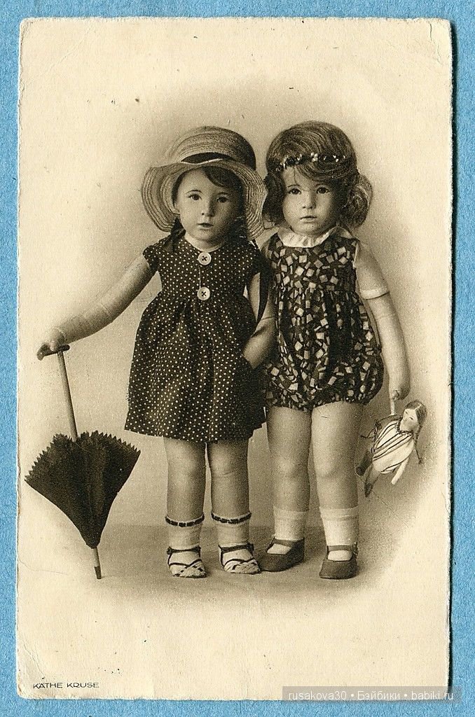 Винтажные куклы от Kathe Kruse (фото 5)