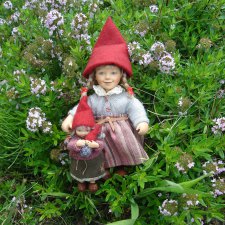 Гномики Аманда и Дитте путешествуют